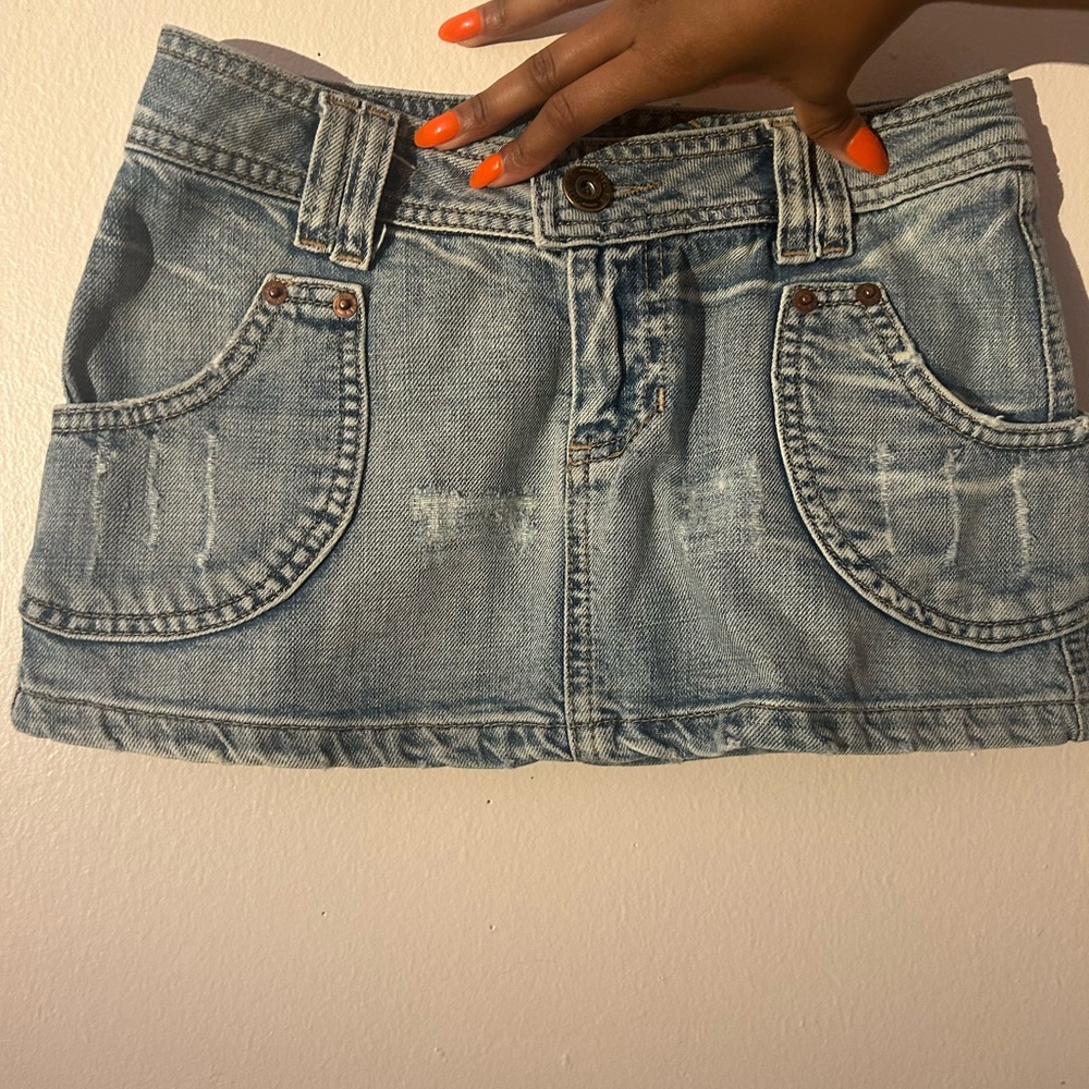 Vintage Diesel cargo mini skirt